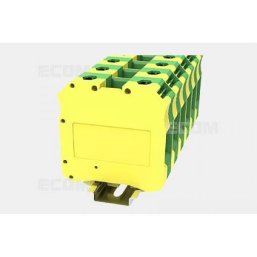 Svorkovnice DEG PC50-PE-01P-1Y-00Z(H) na DIN lištu