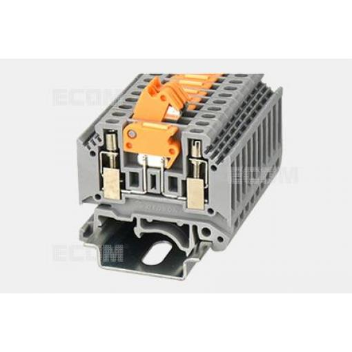 Svorka na DIN lištu PCMT2.5-01P-11-00Z(H), šedá