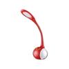 NILSEN LED stolní lampa MAGIC dotyková, stmívatelná, 7W, barev.podsvícení, červená  US009