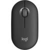 Logitech Pebble Mouse 2 M350s optická myš, přenos Bluetooth®, 3 tlačítko, 400 dpi, 4000 dpi, grafit