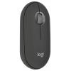 Logitech Pebble Mouse 2 M350s optická myš, přenos Bluetooth®, 3 tlačítko, 400 dpi, 4000 dpi, grafit