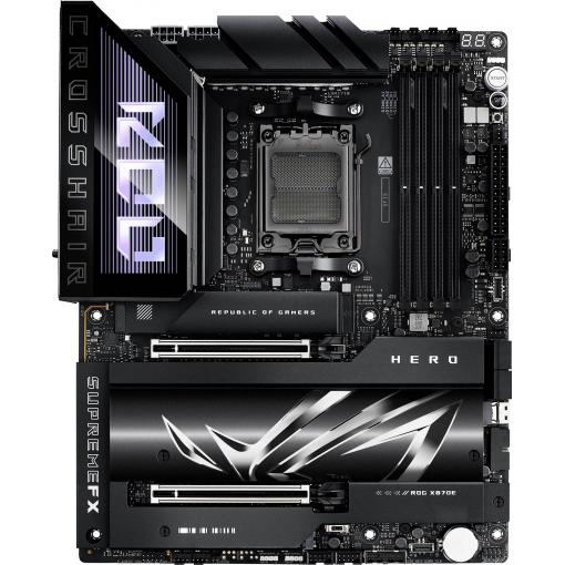 Asus ASUS ROG CROSSHAIR X870E HERO (AM5) (D) Základní deska Socket (PC) AMD AM5 Tvarový faktor ATX Čipová sada základní desky AMD® X870