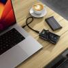 Satechi ST-EU4NPM Pouzdro pro SSD M.2 USB 4 40 GBit/s M.2 PCIe NVMe 2242, 2260, 2280 ST-EU4NPM