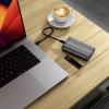 Satechi ST-EU4NPM Pouzdro pro SSD M.2 USB 4 40 GBit/s M.2 PCIe NVMe 2242, 2260, 2280 ST-EU4NPM