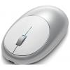 Satechi M1 optická myš, přenos Bluetooth®, 3 tlačítko, 1200 dpi, stříbrná