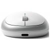 Satechi M1 optická myš, přenos Bluetooth®, 3 tlačítko, 1200 dpi, stříbrná