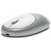 Satechi M1 optická myš, přenos Bluetooth®, 3 tlačítko, 1200 dpi, stříbrná