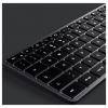Satechi Slim X3 Bluetooth® klávesnice německá, QWERTZ antracitová tlačítka multimédií, s číselnou klávesnicí, s podsvícením