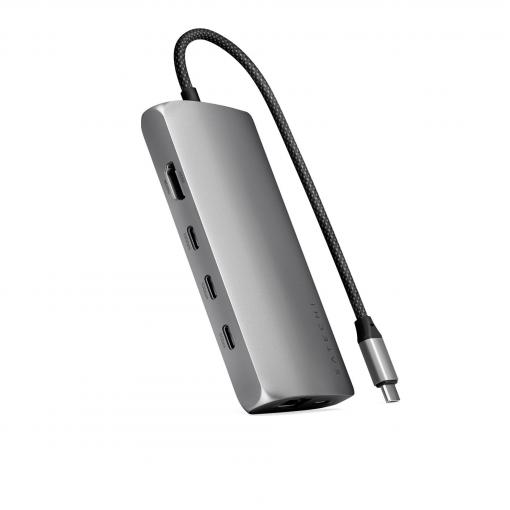 Satechi USB-C® dokovací stanice ST-P8KEM