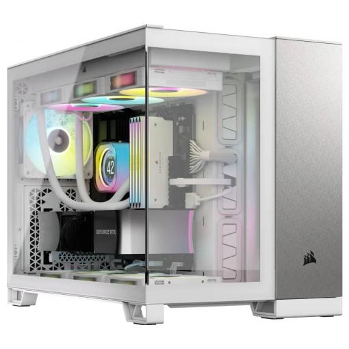 Corsair CC-9011289-WW midi tower PC skříň šedá, bílá