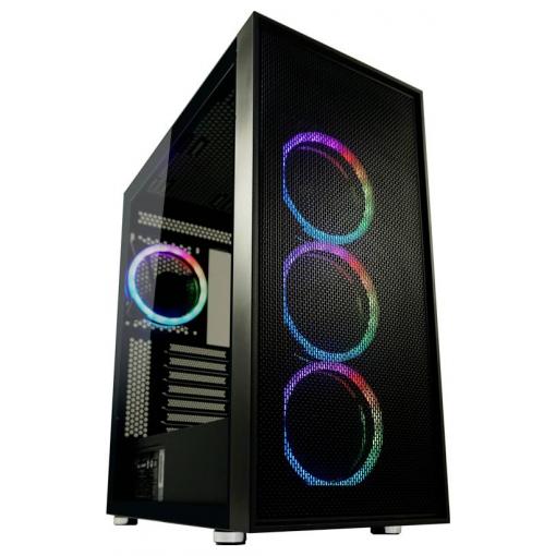 LC Power LC-802B-ON midi tower PC skříň černá