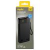 Aqiila B20+B powerbanka Li-Pol, 20000 mAh, USB-A, USB-C®, černá