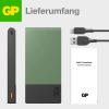 GP GPACCM10C000 powerbanka Li-Pol, 10000 mAh, USB-A, USB-C®, mechově zelená