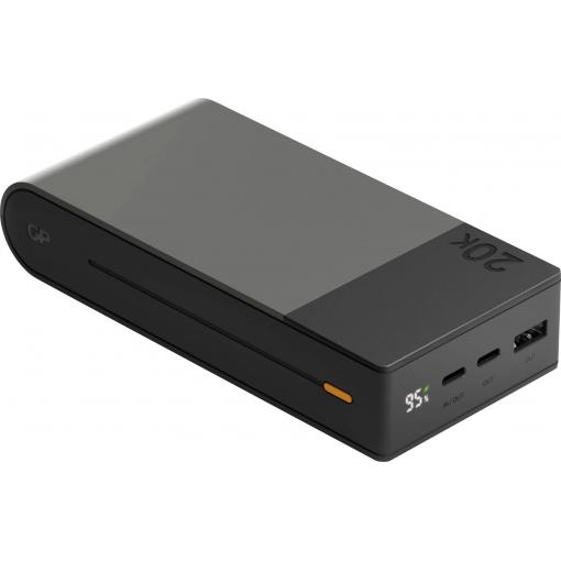 GP GPACCM20C000 powerbanka Li-Pol, 20000 mAh, USB-A, USB-C®, šedá