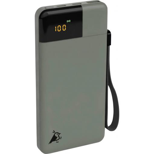 Aqiila Powerbird B10M powerbanka Li-Pol, 10000 mAh, USB-A, USB-C®, mechově zelená