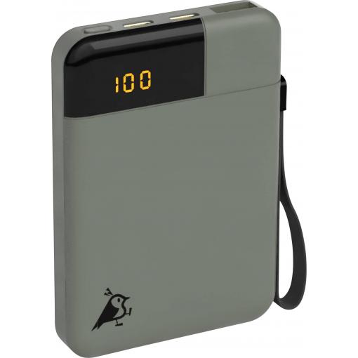 Aqiila Powerbird B5M powerbanka Li-Pol, 5000 mAh, USB-A, USB-C®, mechově zelená