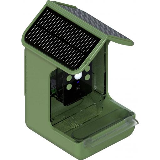 Braun Phototechnik Bird Cam 130 Solar Fotopast S dávkovačem krmiva zelená