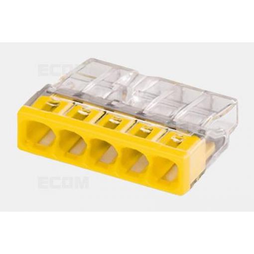 Instalační svorka WAGO 2273-205, 5 pólů, 24 A, 450 V