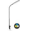 ECOLITE LED stolní lampa 10W volba teploty světla, stmívatelná, stolní úchyt, černá LU13C-CR