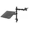 Akyga držák na stůl pro monitor AK-MB-04 2 Displej: (s) 81,3 cm (32) černá naklápěcí, otočný, nakláněcí