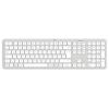 Hama WK-550 bezdrátový klávesnice německá, QWERTZ bílá tlačítka multimédií