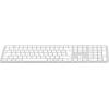 Hama WK-550 bezdrátový klávesnice německá, QWERTZ bílá tlačítka multimédií