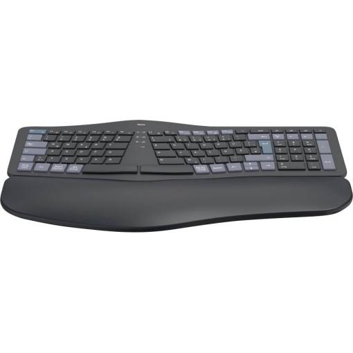 Hama WK-900 Bluetooth® klávesnice německá, QWERTZ černá tlačítka multimédií