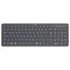 Hama WK-300 Bluetooth® klávesnice německá, QWERTZ černá tlačítka multimédií