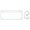 Hama WKM-500 Bluetooth® sada klávesnice a myše německá, QWERTZ bílá