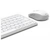 Hama WKM-500 Bluetooth® sada klávesnice a myše německá, QWERTZ bílá