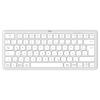 Hama WK-500 bezdrátový klávesnice německá, QWERTZ bílá