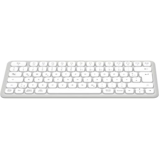 Hama WK-500 bezdrátový klávesnice německá, QWERTZ bílá
