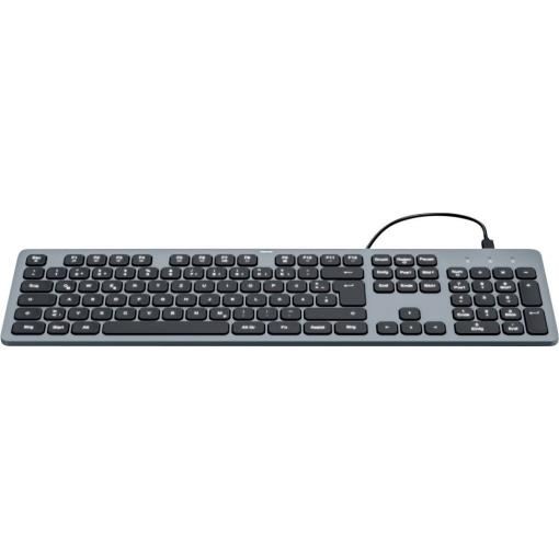 Hama CK-400 USB klávesnice německá, QWERTZ černá tlačítka multimédií
