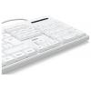Hama CK-200 USB klávesnice německá, QWERTZ bílá tlačítka multimédií