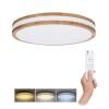 Solight LED osvětlení s dálkovým ovladačem Woody, 48W, 3360lm, 38cm, změna chromatičnosti, stmívatelné - WO8007