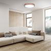 Solight LED osvětlení s dálkovým ovladačem Iron Oak, 48W, 3360lm, 40cm, změna chromatičnosti, stmívatelné - WO8005
