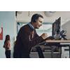 HP Poly Voyager Focus 2 Headset otevřená (On Ear) Bluetooth® stereo černá Potlačení hluku headset Počítače