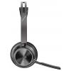 HP Poly Voyager Focus 2 Headset otevřená (On Ear) Bluetooth® stereo černá Potlačení hluku headset Počítače