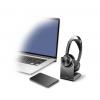 HP Poly Voyager Focus 2 Headset otevřená (On Ear) Bluetooth® stereo černá Potlačení hluku headset Počítače