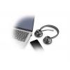 HP Poly Voyager 4320 UC Stereo Headset otevřená (On Ear) Bluetooth® stereo černá Potlačení hluku regulace hlasitosti, vč. nabíjecí a dokovací stanice Počítače