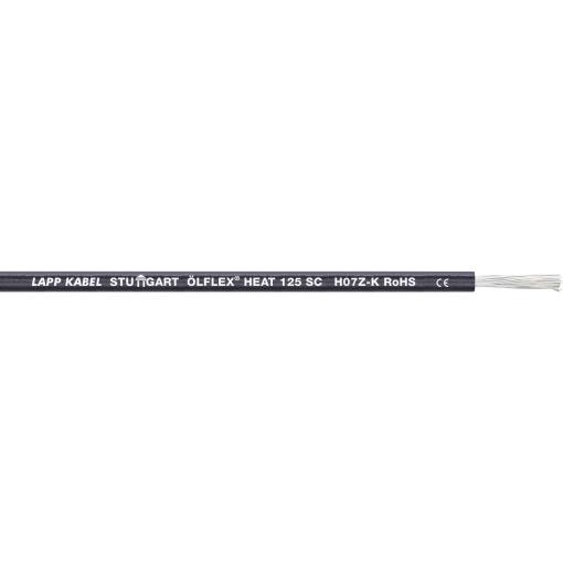 LAPP 1234114 lanko/ licna, ÖLFLEX® HEAT 125 SC, 1 x 1 mm², tmavě modrá, 100 m