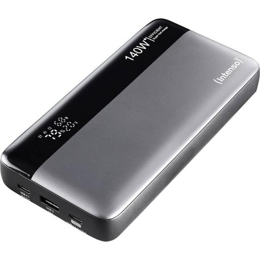 Intenso HE25000 powerbanka Li-Pol, 25000 mAh, Quick Charge, Dodávka energie, USB-A, USB-C®, černá