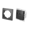 Zásuvka USB LTC LX62U Black