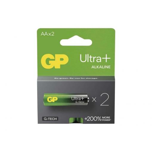 Baterie AA (R6) alkalická GP Ultra Plus 2ks