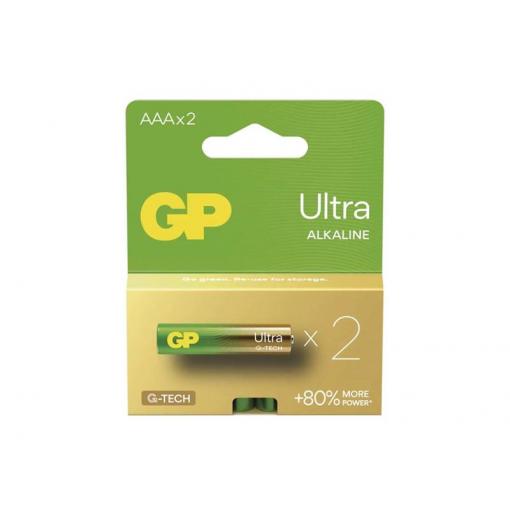 Baterie AAA (R03) alkalická GP Ultra 2ks
