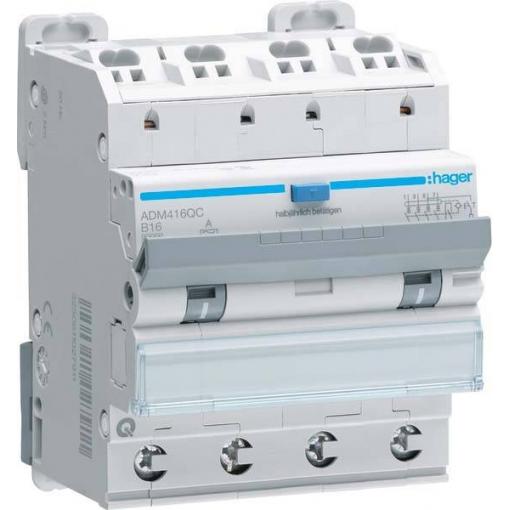 Hager ADM416QC proudový chránič/elektrický jistič 230 V, 400 V