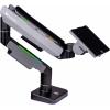 Thermaltake rameno na monitory GEA Single RGB Gaming Monitor Arm Black 1 Displej: (s) 124,5 cm (49) šedá, černá
