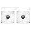 Thermaltake CT120 Reverse ARGB Sync PC Cooling Fan White 2 Pack PC větrák s krytem vícebarevná (š x v x h) 120 x 120 x 25 mm včetně LED osvětlení, vč. ovládání