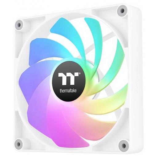Thermaltake CT120 Reverse ARGB Sync PC Cooling Fan White 2 Pack PC větrák s krytem vícebarevná (š x v x h) 120 x 120 x 25 mm včetně LED osvětlení, vč. ovládání