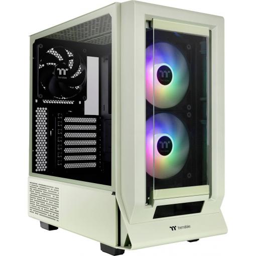 Thermaltake Ceres 350 MX Matcha Green midi tower PC skříň zelená